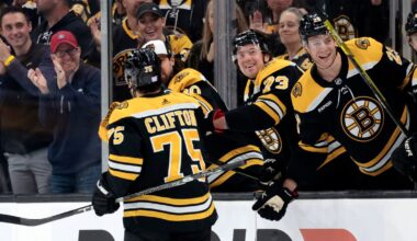NHL Notes: Cliffy Hockey looking for rebound in Bruins return
