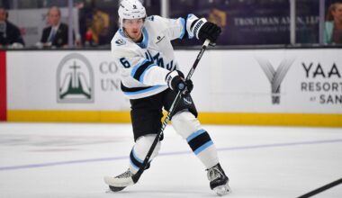 Extending With the Mammoth Was a No-Brainer for John Marino - The Hockey Writers -