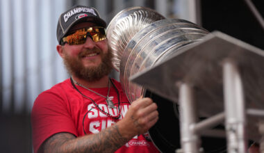 Nicolas Deslauriers Celebrates His Day With The Stanley Cup In North Wildwood