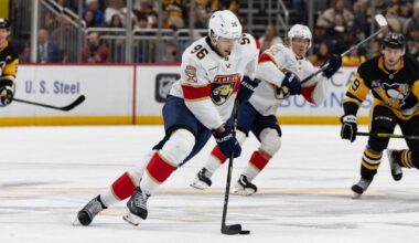 Florida Panthers Sign Promising Young Defenseman to New Deal