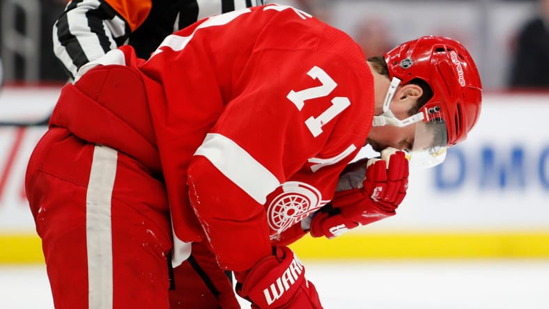 Dylan Larkin: Minnesota Wild at Detroit Red Wings