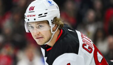 Devils' Arseny Gritsyuk Reflects on the 'Mental Toughness Test' That Changed His Career