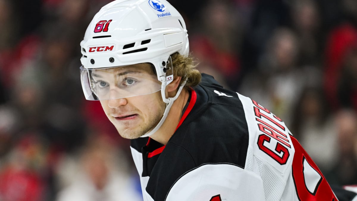 Devils' Arseny Gritsyuk Reflects on the 'Mental Toughness Test' That Changed His Career