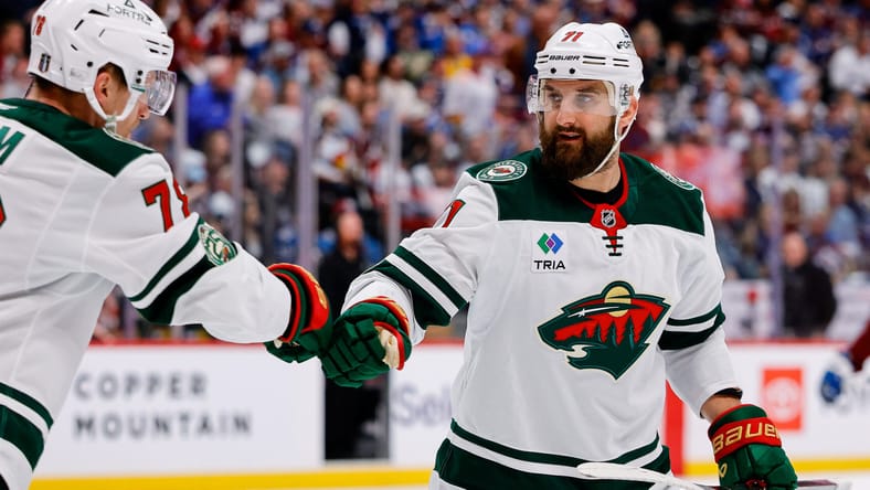 Nick Foligno - Minnesota Wild at Colorado Avalanche