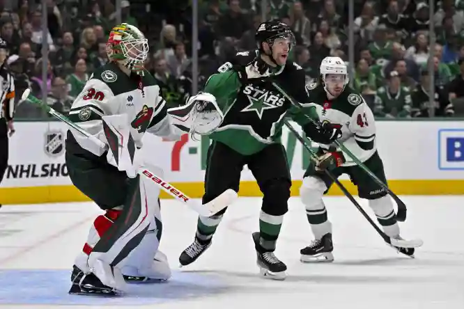 NHL: Stanley Cup Playoffs-Minnesota Wild at Dallas Stars