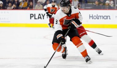 Jamie Drysdale's $6.5 million average annual value is the highest among Flyers defensemen.