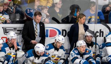Colorado Eagles coach Mark Letestu leaves for Vegas