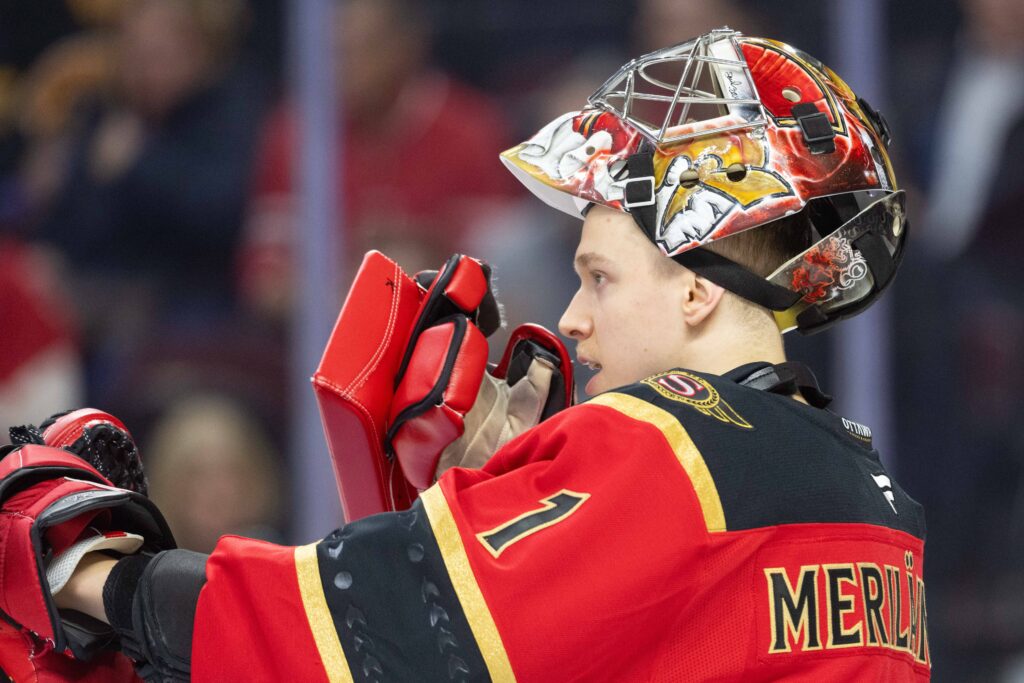 Senators Re-Sign Leevi Merilainen – Pro Hockey Rumors