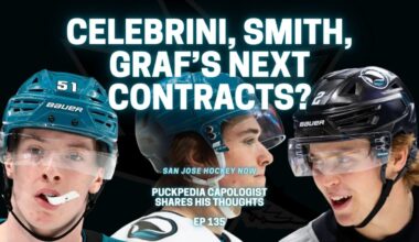 Celebrini, Smith, Graf's Next Contracts? | Puckpedia Founder’s Thoughts