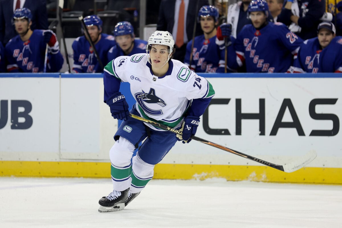 Zeev Buium Vancouver Canucks