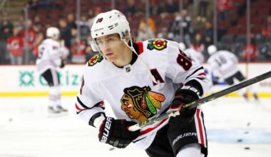 Patrick Kane rejoins the Chicago Blackhawks