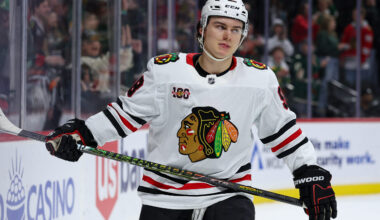 Chicago Blackhawks center Connor Bedard