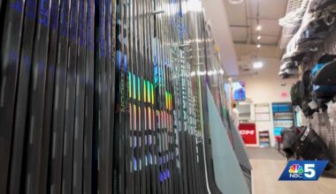 Canadian tariffs now target hockey sticks