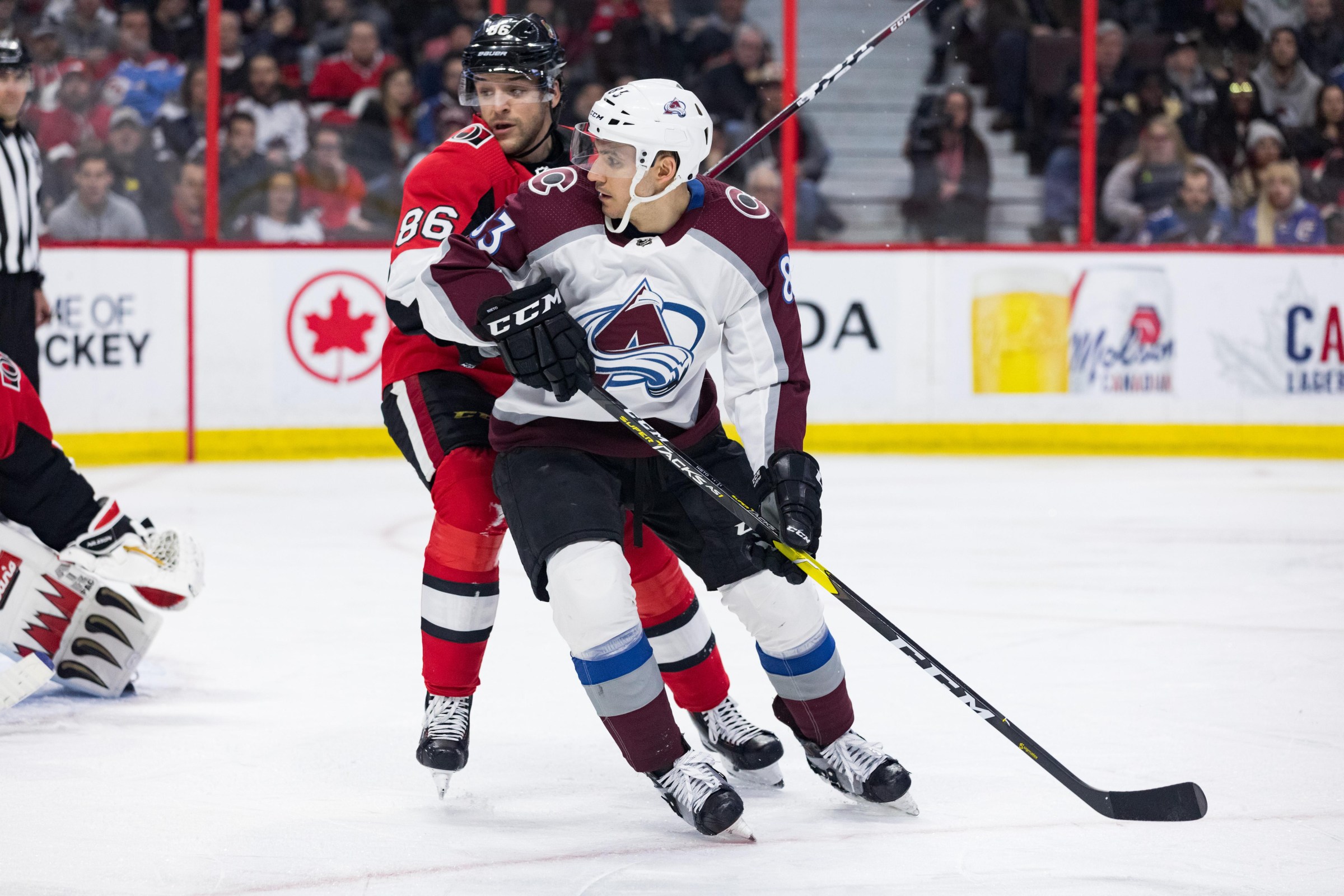 NHL: JAN 16 Avalanche at Senators