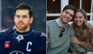 Canadian NHLer Adam Lowry ties the knot at restored Winnipeg mansion built more than 110 years ago: 'Such a special day'