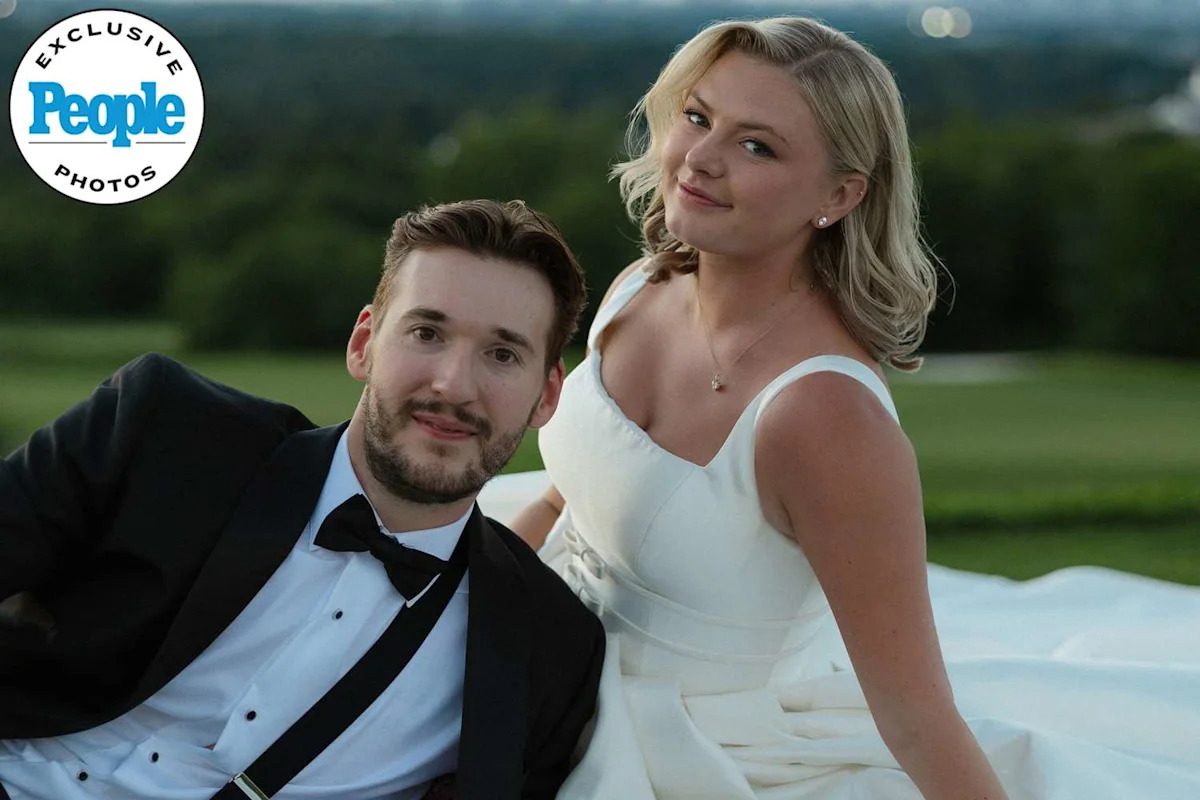 Carolina Hurricanes Star Brandon Bussi Marries College Sweetheart Mary Raclawski Following Stanley Cup Win (Exclusive)
