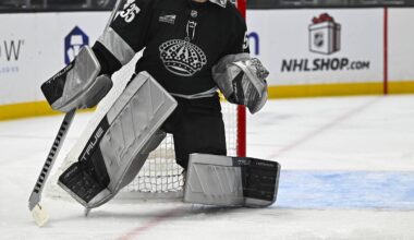 The LA Kings have a logjam in goal