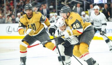Early departures indicate Golden Knights are revamping their bottom six