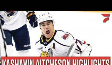 Kashawn Aitcheson Highlights: Islanders Prospect Scores HUGE Goals And Lays Massive Hits