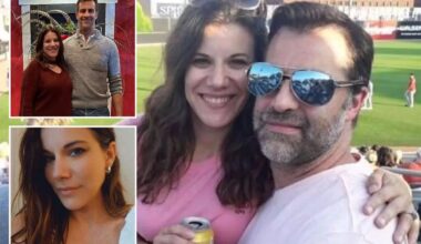 Husband's unbelievable decision after wife convicted of sexually assaulting underage hockey players she met in hotel hot tub