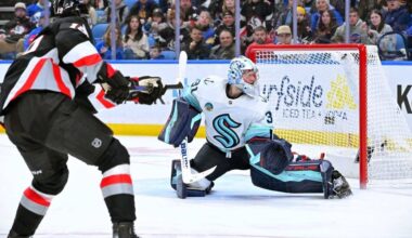 Peyton Krebs signs four-year contract with Sabres, avoids arbitration