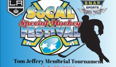 July 25: 2026 SoCal Special Hockey Festival/Coach Tom Memorial Tournament