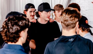 Did you hear the one about the athletes learning improv?