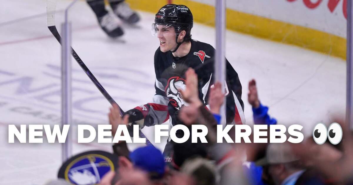 Why the Peyton Krebs extension is a smart move for the Buffalo Sabres