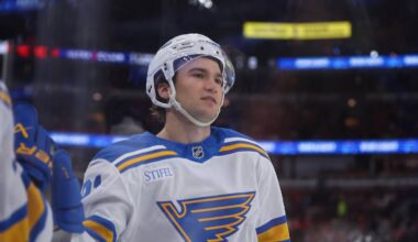 NHL: APR 11 Blues at Blackhawks