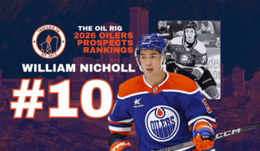 2026 Edmonton Oilers Prospect Rankings: #10 William Nicholl