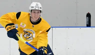 Photo of Nashville Predators prospect Cam Reid.