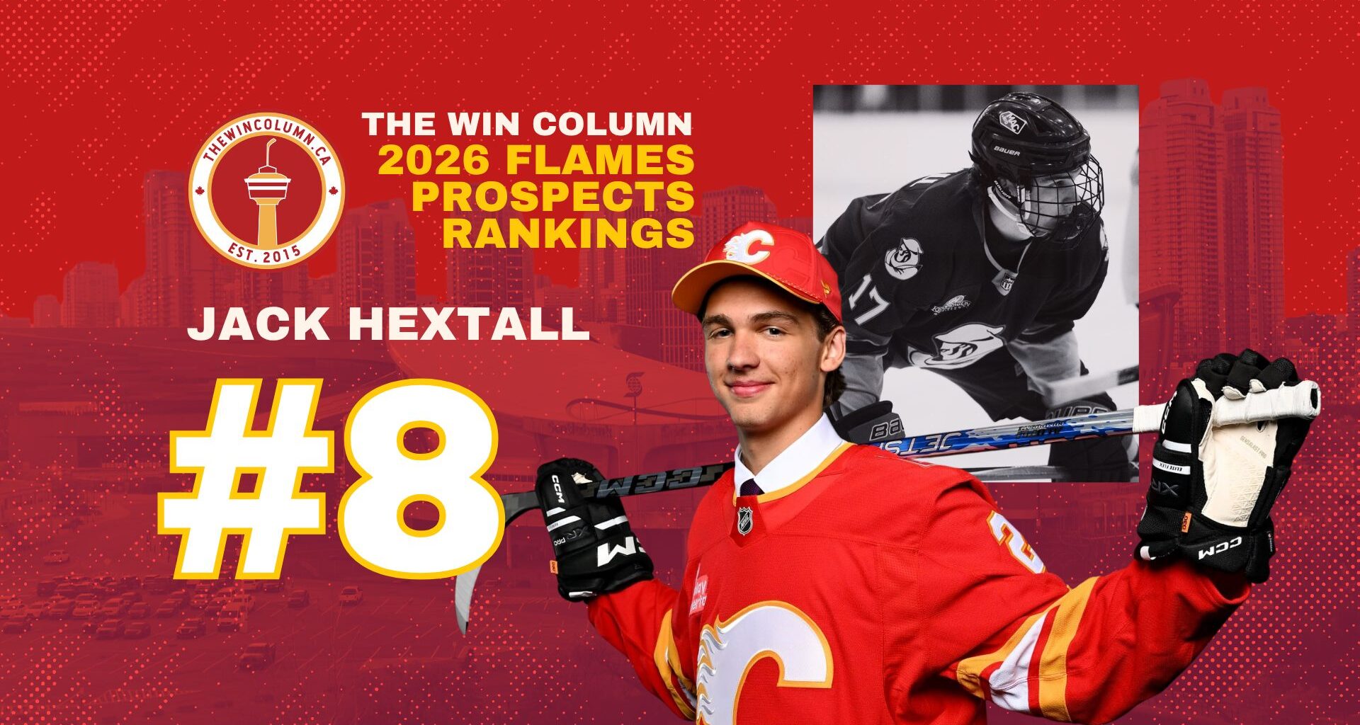 2026 Calgary Flames Prospect Rankings: #8 Jack Hextall