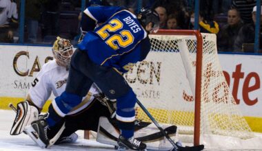 Remembering Brad Boyes' Unexpected 2007-08 Season With the Blues - The Hockey Writers - St Louis Blues