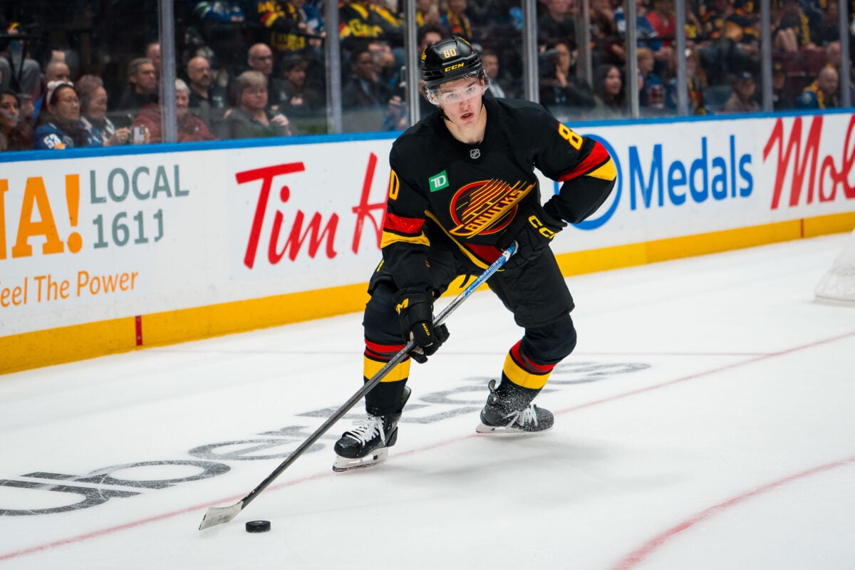 Braeden Cootes Vancouver Canucks