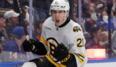 Alex Steeves getting ready for new challenge with Bruins
