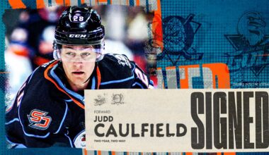 Anaheim Ducks Sign Four Players To Two-Way Contracts