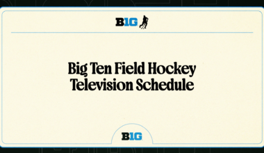 2026 Big Ten Field Hockey Television Schedule Released