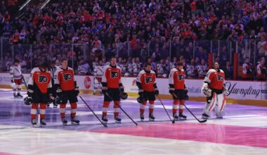 Philadelphia Flyers Starting Lineup