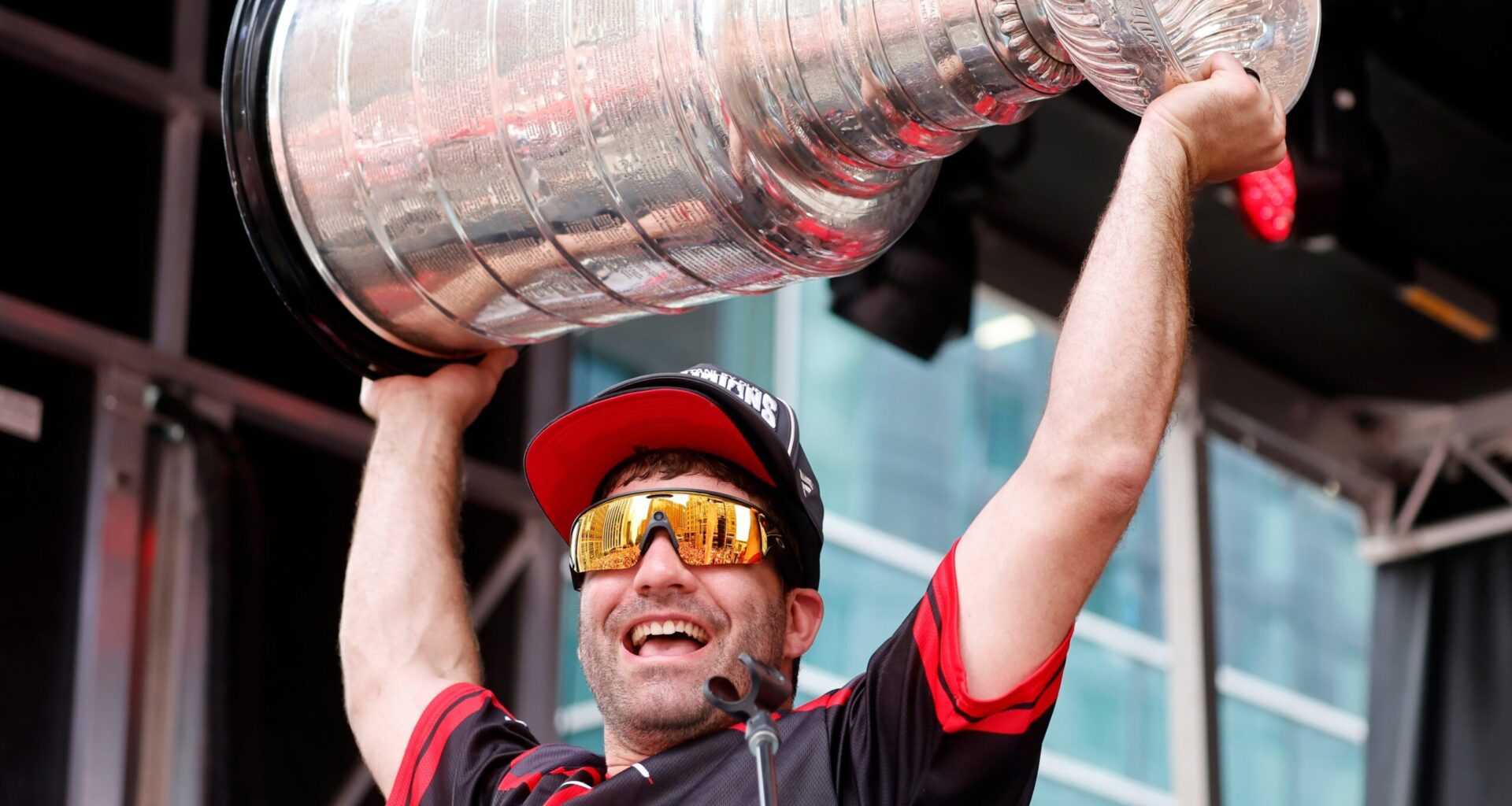 Hurricanes forward Martinook brings Stanley Cup to Leduc
