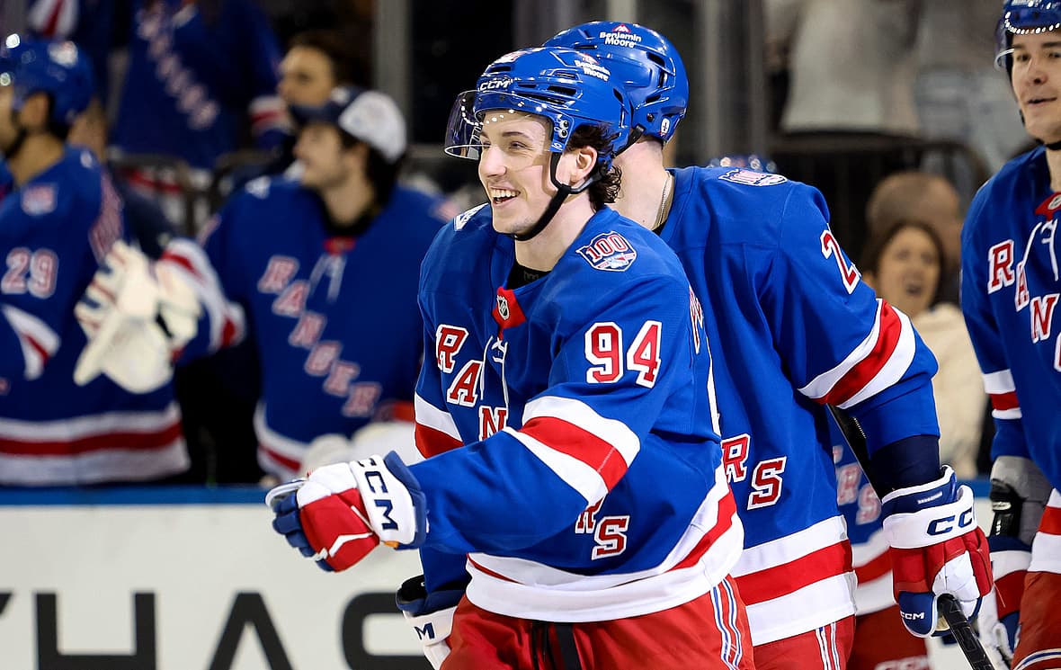 NHL: Detroit Red Wings at New York Rangers