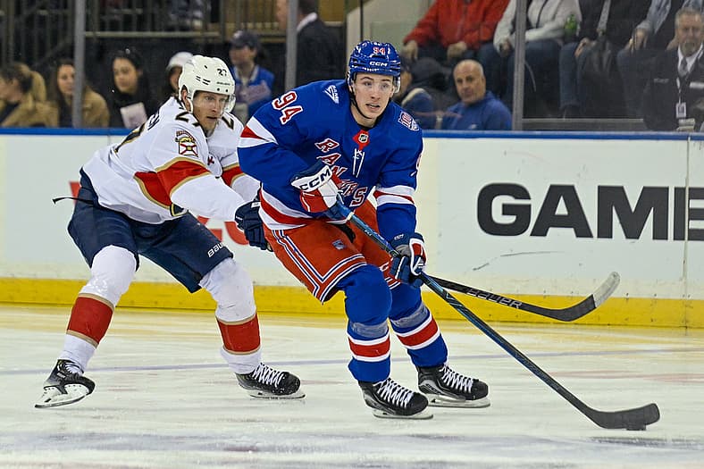 NHL: Florida Panthers at New York Rangers