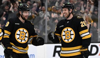 Bruins’ Top Centers Rank Near Bottom of NHL
