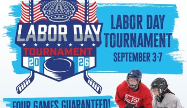 Sept. 3: Kick off Labor Day with a Hockey Tournament at the Cube