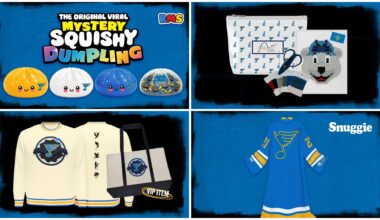 Snuggie, Fourth Wing, needlepoint: St. Louis Blues release 2026-27 promotional schedule, theme nights