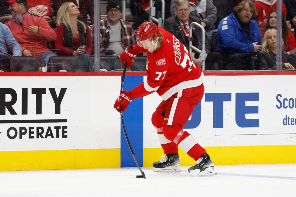 Simon Edvinsson’s Contract Talks On Hold Until Red Wings Find New GM – Pro Hockey Rumors