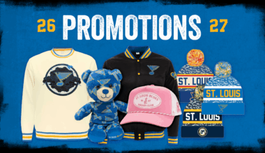 Blues announce 2026-27 promotional schedule