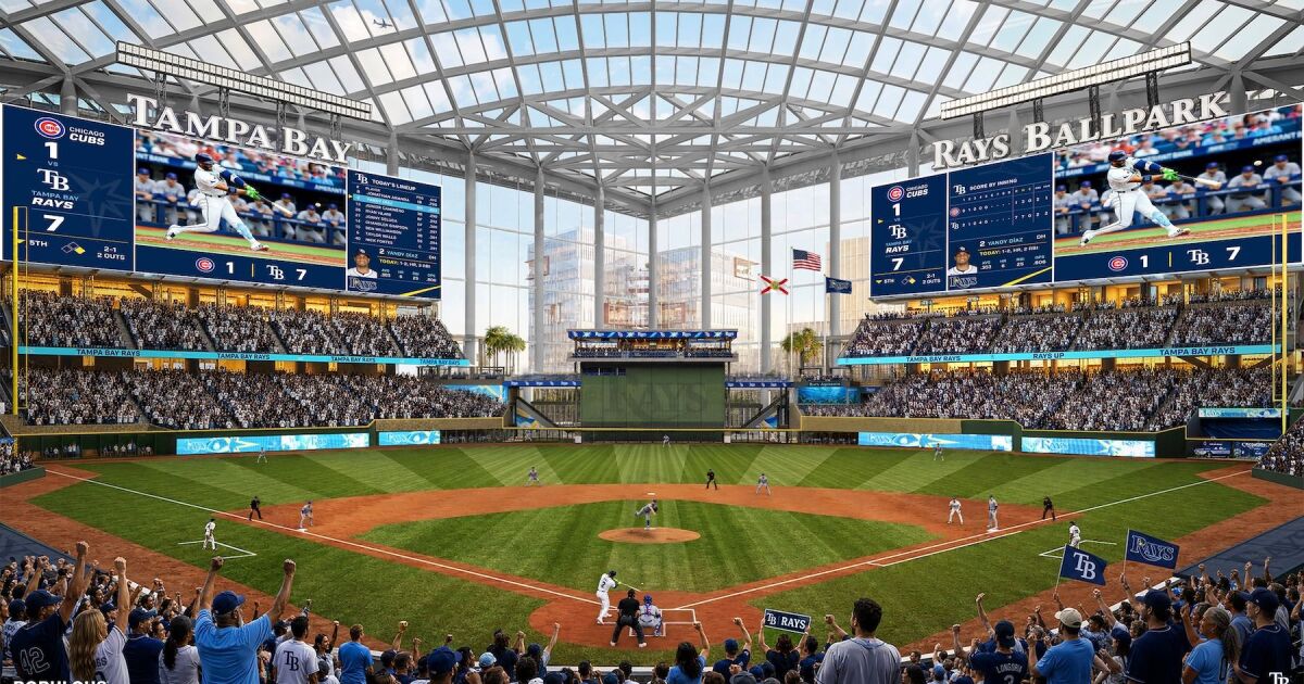 Tampa City Council vote on Rays stadium project tentatively set for Aug. 27