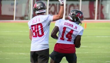 Godwin, Sills went from Delaware pee-wee rivals to Bucs teammates