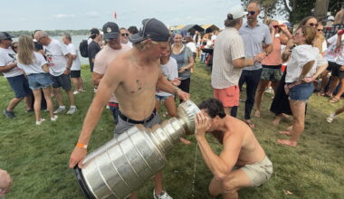 Behind the scenes of Jackson Blake's day with the Stanley Cup - Grand Forks Herald
