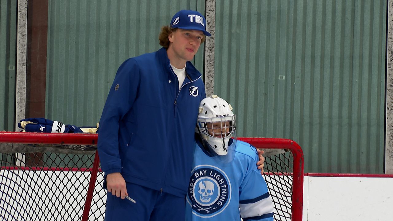 Vasilevskiy makes guest appearance at Lightning goalie camp